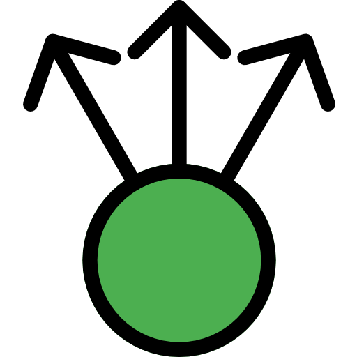 Three arrows icon