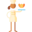 Croissant icon 64x64