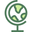 Earth globe icon 64x64