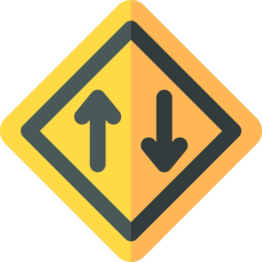 Two ways icon