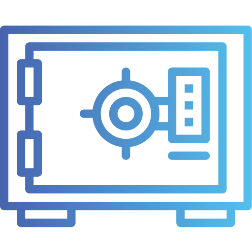 Safe box icon