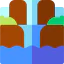 Waterfall icon 64x64