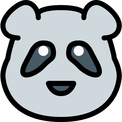 Panda bear icon