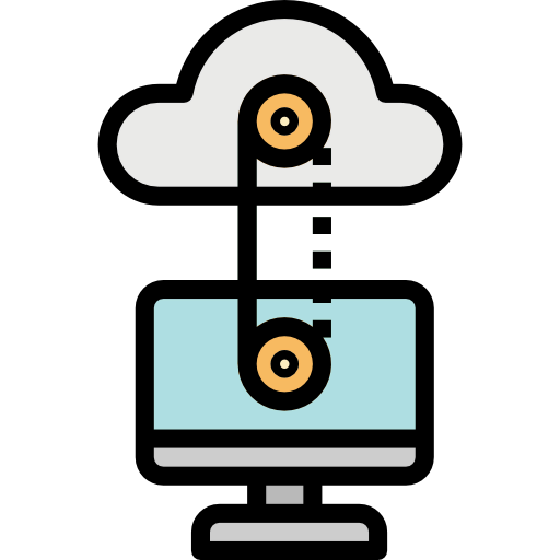 Cloud computing icon