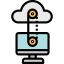 Cloud computing icon 64x64