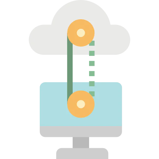 Cloud computing icon