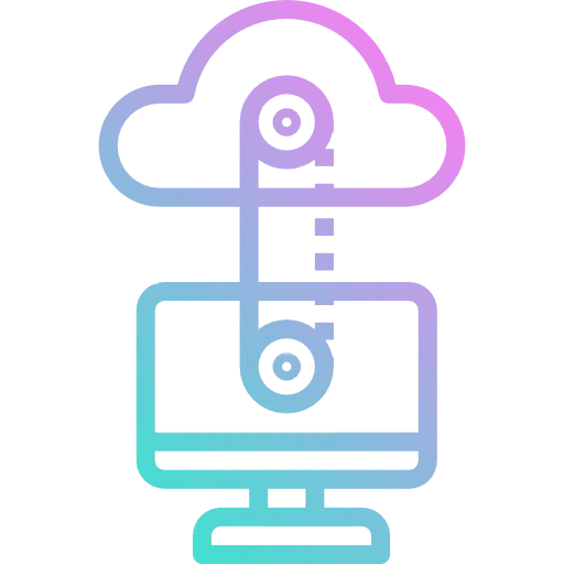 Cloud computing icon