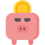 Piggy bank icon 64x64