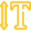 Edit text ícono 64x64
