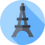 Eiffel tower icon 64x64