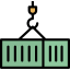 Container crane icon 64x64