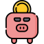 Piggy bank icon 64x64
