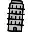 Leaning tower of pisa icon 64x64