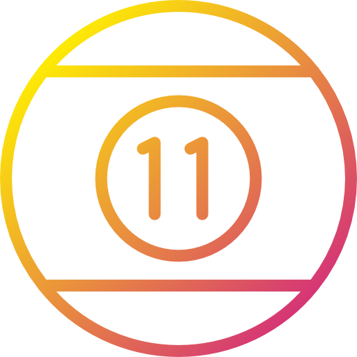 Pool ball icon