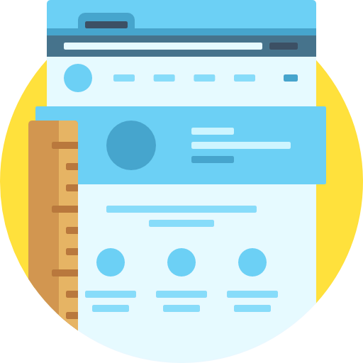 Web design icon
