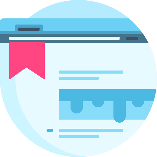 Web page icon