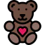 Teddy bear icon 64x64