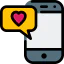 Love message icon 64x64
