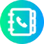 Phone book icon 64x64