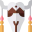 Bull skull icon 64x64