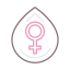 Menstrual cycle icon 64x64