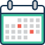 Schedule icon 64x64