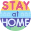 Stay home icon 64x64