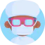 Medical mask icon 64x64