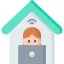 Работа из дома иконка 64x64
