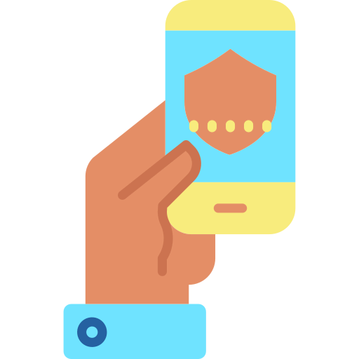 Mobile security icon