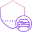 Car insurance icon 64x64