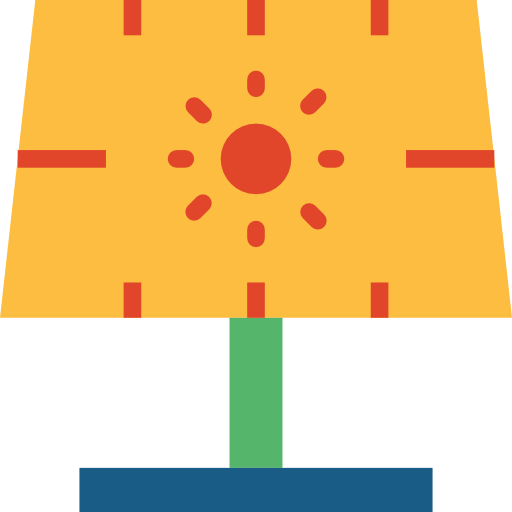 Solar panel icon
