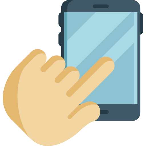 Touch screen icon