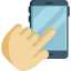 Touch screen icon 64x64