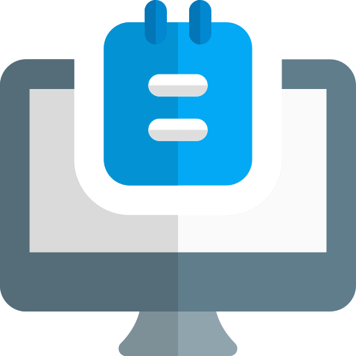 Desktop computer icon