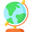 Globe icon 64x64