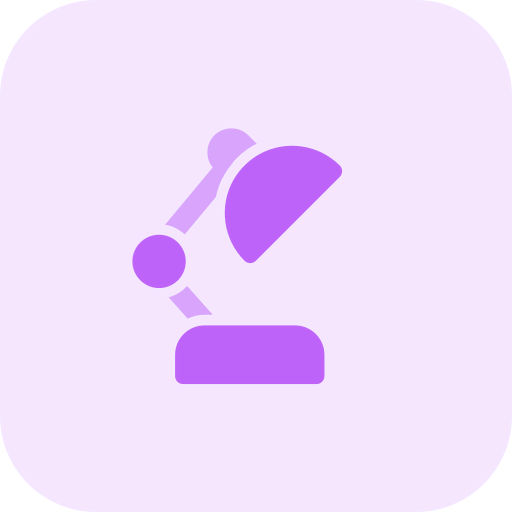 Adjustable lamp icon