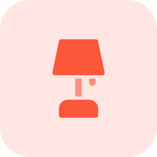 Table lamp icon