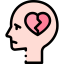 Broken heart icon 64x64