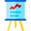 Chart icon 64x64