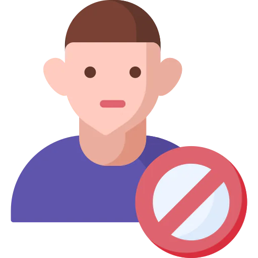 Block user icon