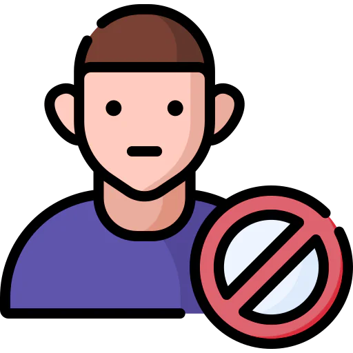 Block user icon