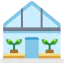 Green house ícono 64x64