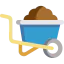 Wheelbarrow icon 64x64