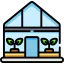 Green house ícono 64x64