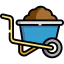 Wheelbarrow icon 64x64