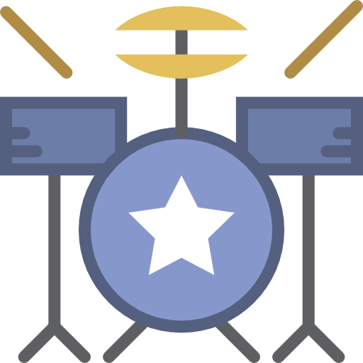 Drum set icon