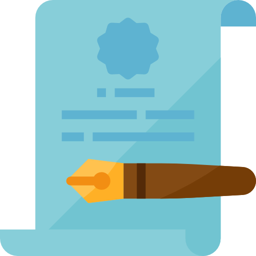 Contract icon