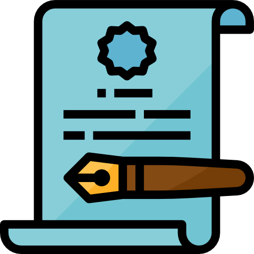Contract icon