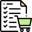 Shopping list icon 64x64
